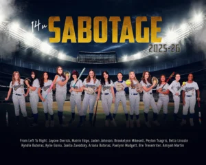Team Sabotage 14u Fall 2025